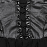 Punk halter neck dress