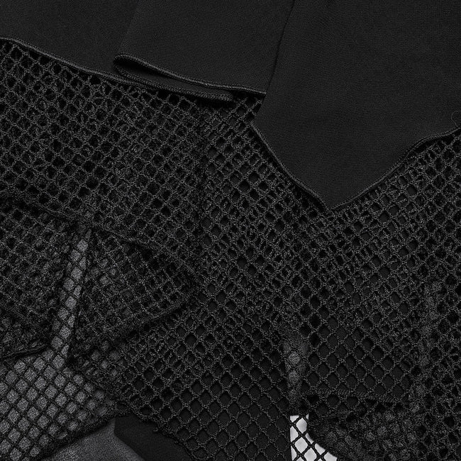 Punk halter neck dress