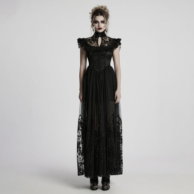 Gothic Little Flying Sleeve Dress