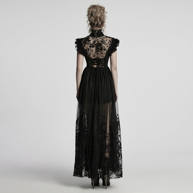 Gothic Little Flying Sleeve Dress