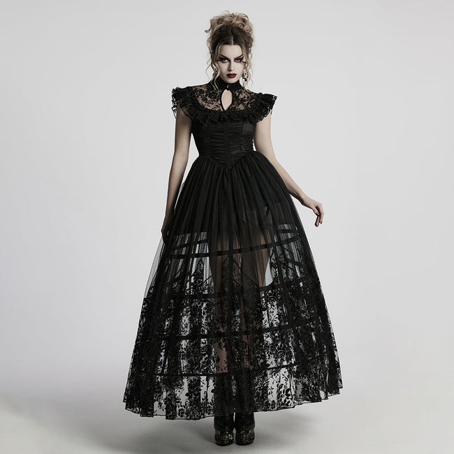 Gothic Little Flying Sleeve Dress