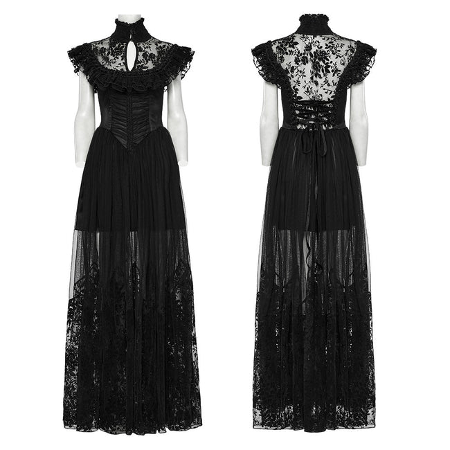 Gothic Little Flying Sleeve Dress