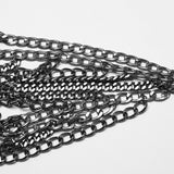 Punk metal chain dress