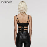 PUNK Sexy Hollow Waist Corset