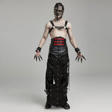 Punk PU Corset For Men