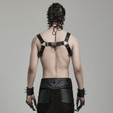 Punk PU Leather Harness