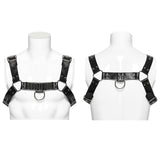 Punk PU Leather Harness