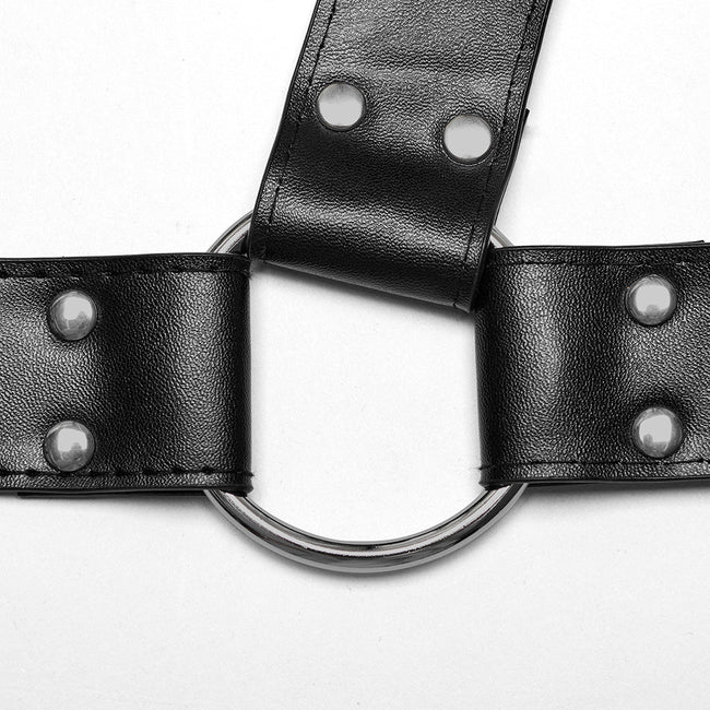 Punk PU Leather Harness