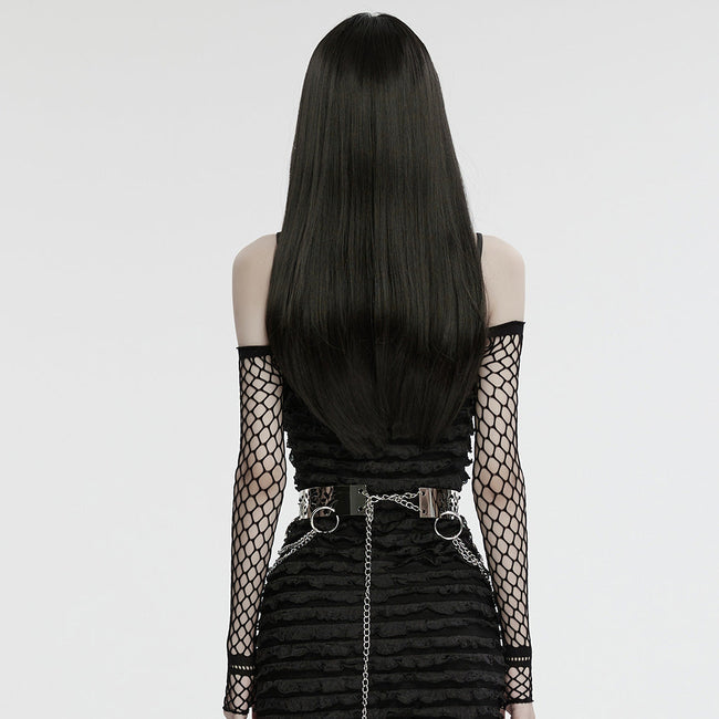 Gothic floral metal belt