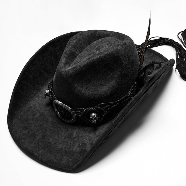 Punk Western Cowboy Hat