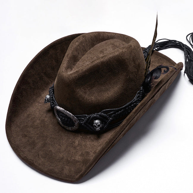 Punk Western Cowboy Hat