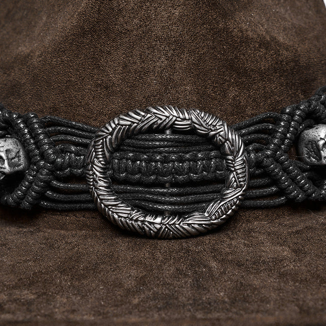 Punk Western Cowboy Hat