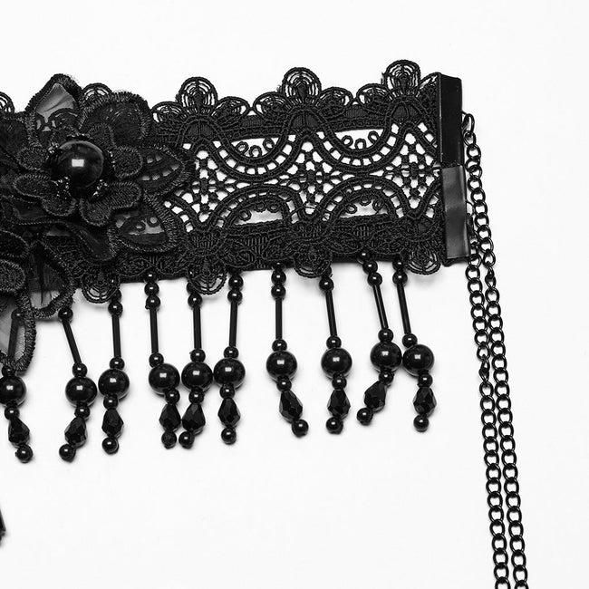 Gothic Gorgeous Long tassel Necklace