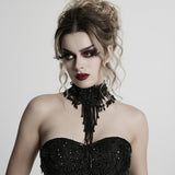 Gothic Gorgeous Long tassel Necklace