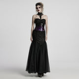 Gothic Gorgeous Black Crystal Headband