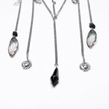 Gothic Gorgeous Black Crystal Headband