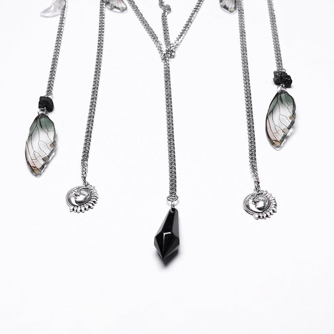 Gothic Gorgeous Black Crystal Headband