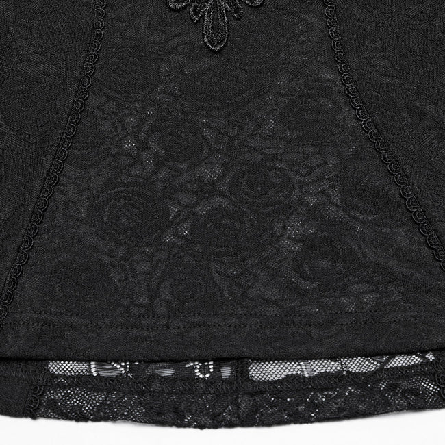 Gothic applique top