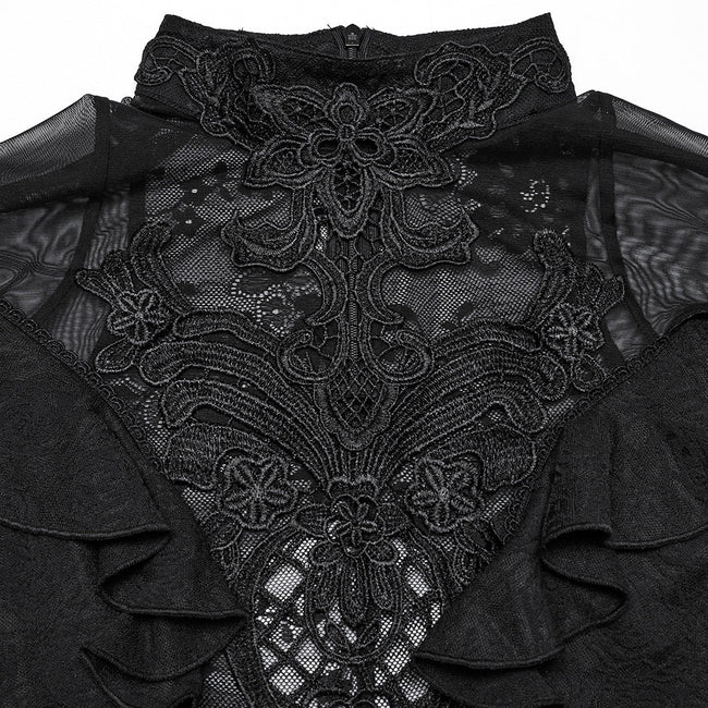 Gothic applique top