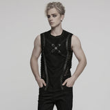 Punk cut webbings vest
