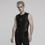Punk cut webbings vest