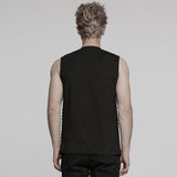 Punk cut webbings vest