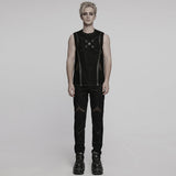 Punk cut webbings vest
