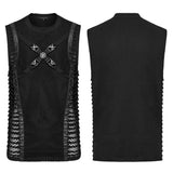 Punk cut webbings vest