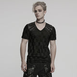 Punk handsome men's T-shirt
