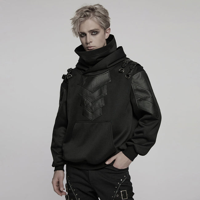 Punk hooded armor element hoodie