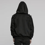 Punk hooded armor element hoodie