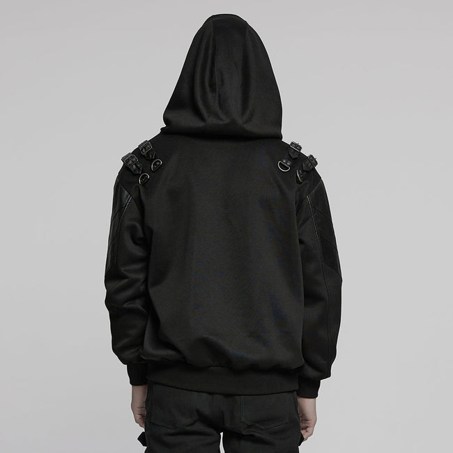 Punk hooded armor element hoodie