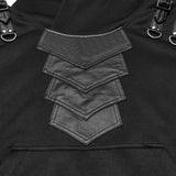 Punk hooded armor element hoodie