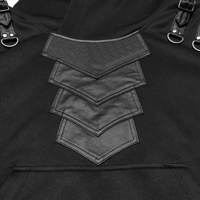 Punk hooded armor element hoodie