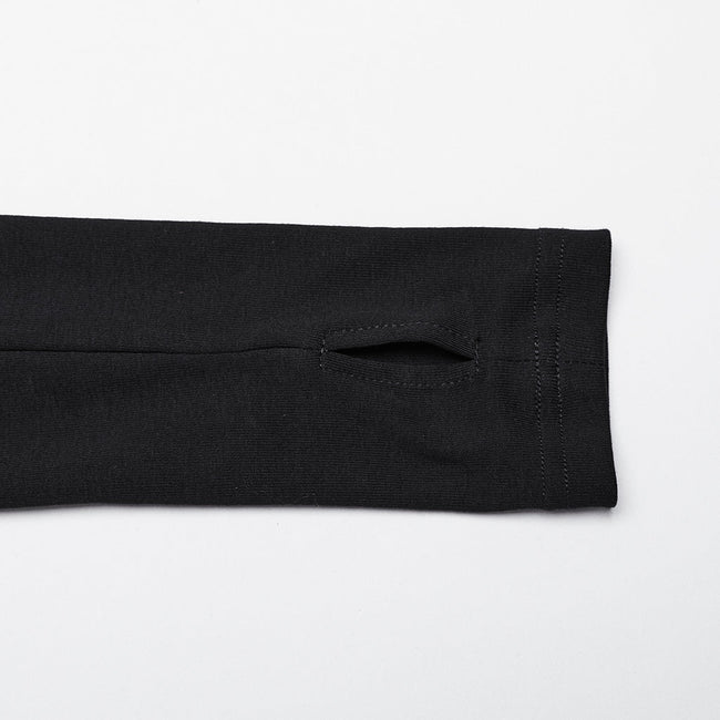 Punk drawstring structure T-shirt