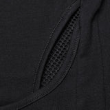 Punk drawstring structure T-shirt