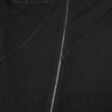 Punk Dark Denim Fitted T-shirt