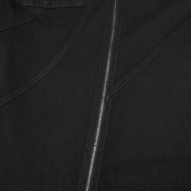 Punk Dark Denim Fitted T-shirt