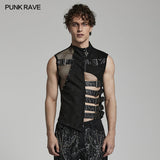 Punk Broke Irregular vest