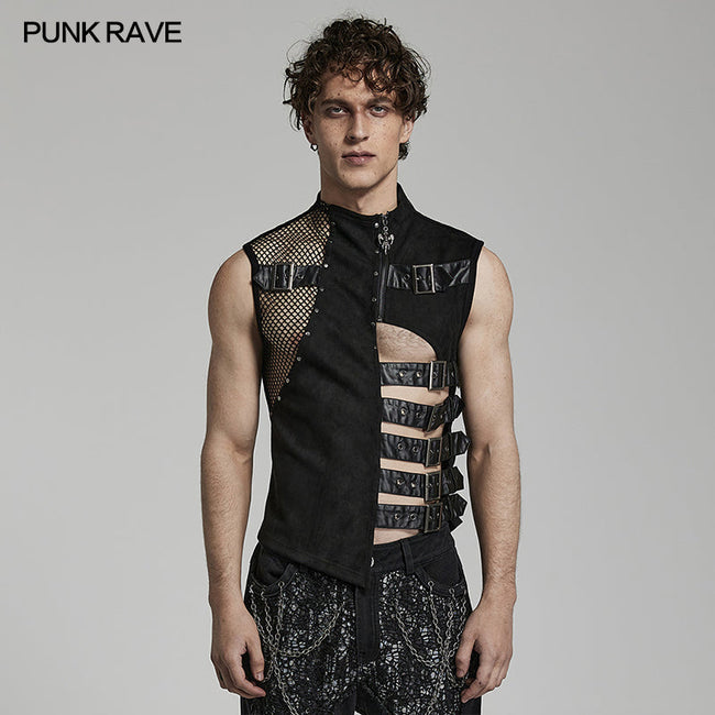 Punk Broke Irregular vest