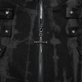 Doomsday Punk Printed Long Coat