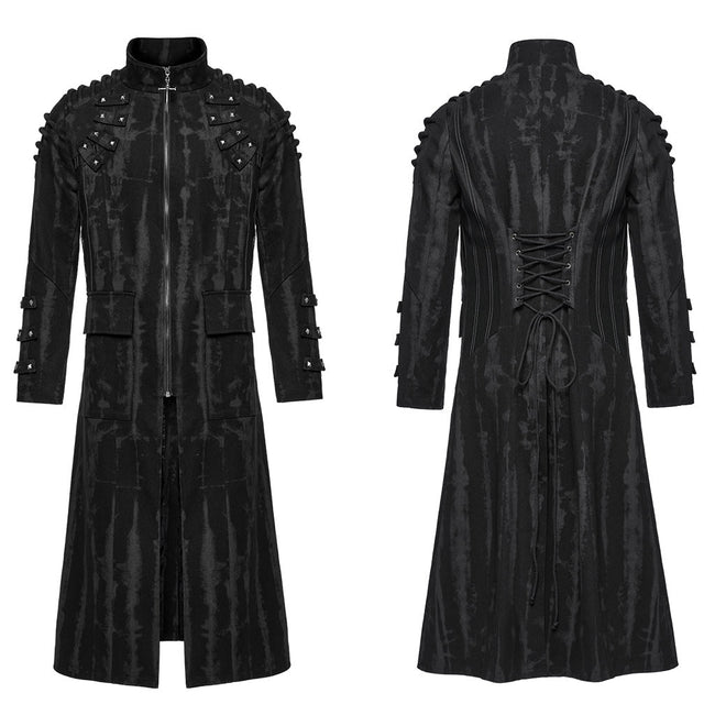 Doomsday Punk Printed Long Coat