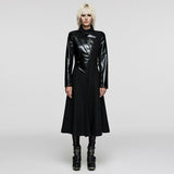 Gothic woolen fabric thick coat