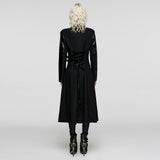 Gothic woolen fabric thick coat