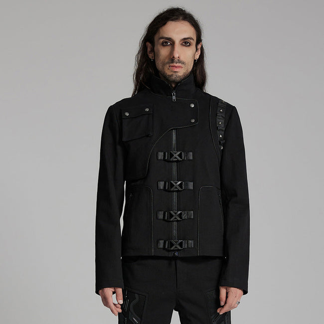 Cyberpunk deconstruction jacket