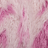 Punk Contrast faux fur jacket
