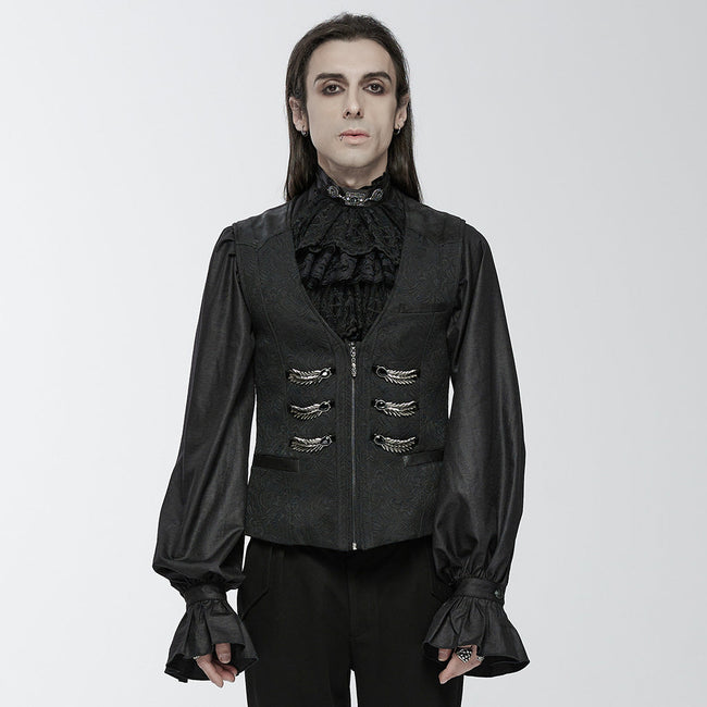 Goth Dragon Scale Gentleman's Vest