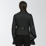 Goth Dragon Scale Gentleman's Vest