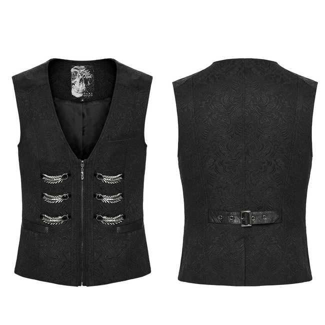 Goth Dragon Scale Gentleman's Vest