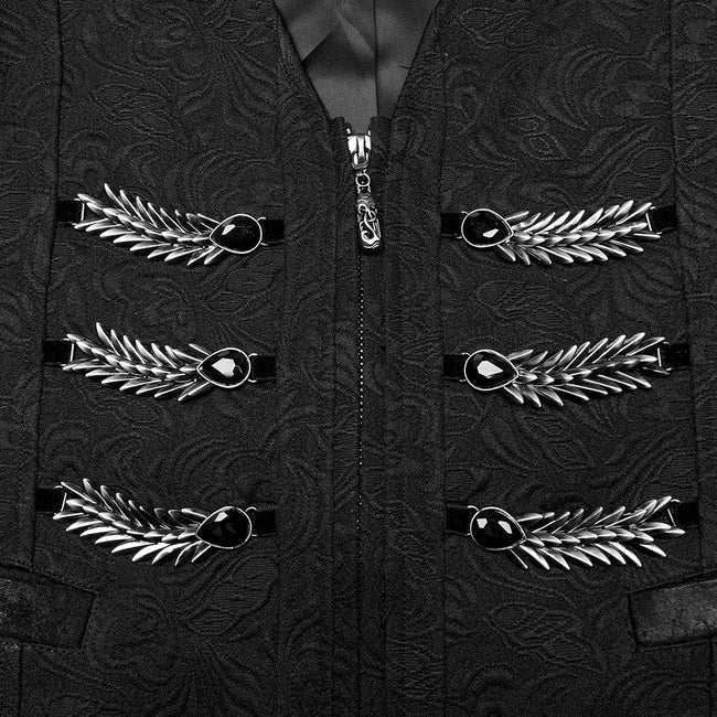 Goth Dragon Scale Gentleman's Vest